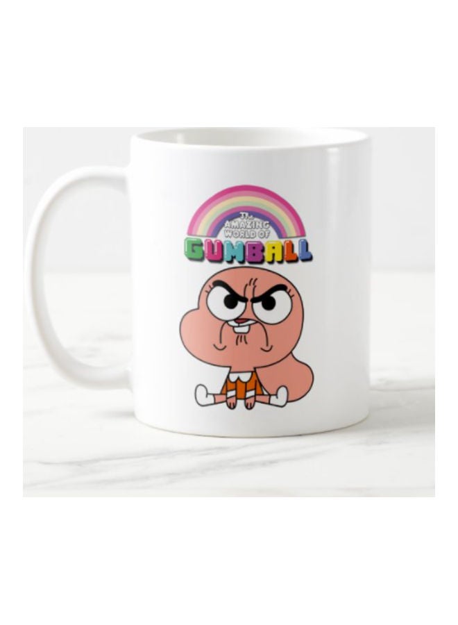 مج مطبوع عليه عبارة The Amazing World Of Gumball" أبيض - Image 1