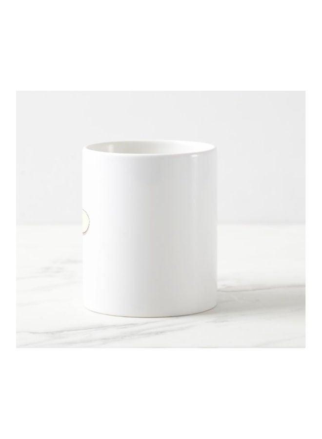 My Name Is Fried Egg Design Ceramic Printed Mug White - Image 3