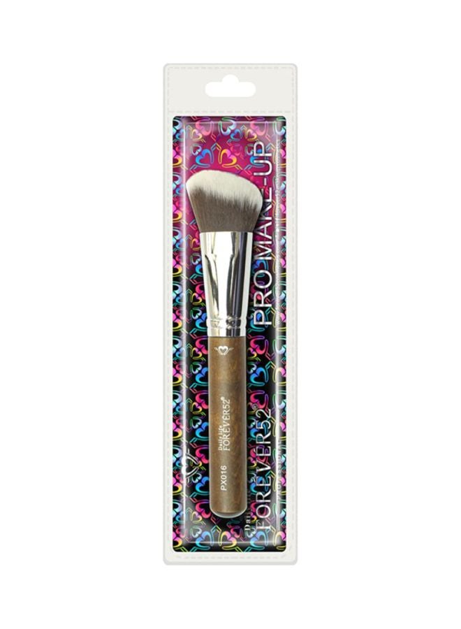 FOREVER52 Pro Makeup Brush Brown/Silver 