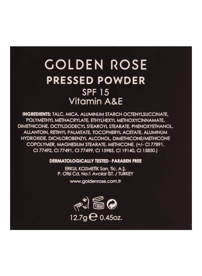 Golden Rose Pressed Powder 110 Soft Caramel - Image 4