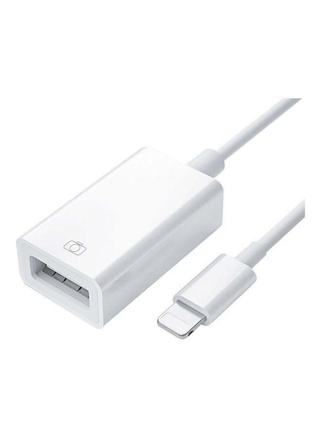 Yesido - Lightning OTG Super Fast Data Transmission White - Image 1