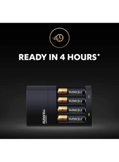 Duracell Battery Charger For AA and AAA Batteries Green/Rose Gold/Black  - Image 5