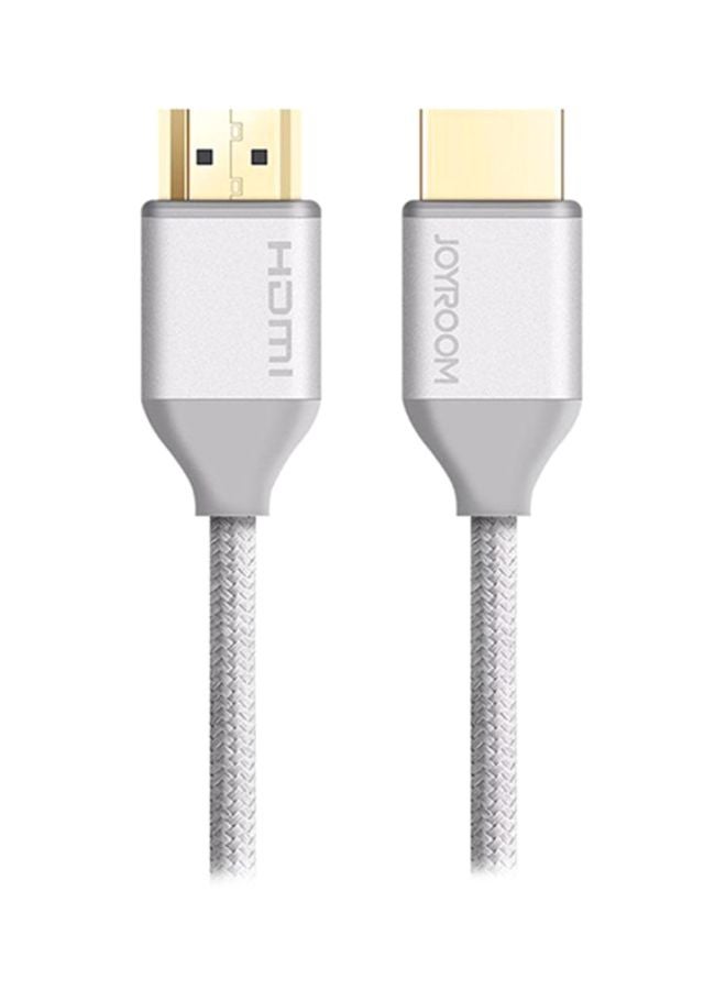 جوي روم كابل HDMI 2.0 فضي / ذهبي - Image 1