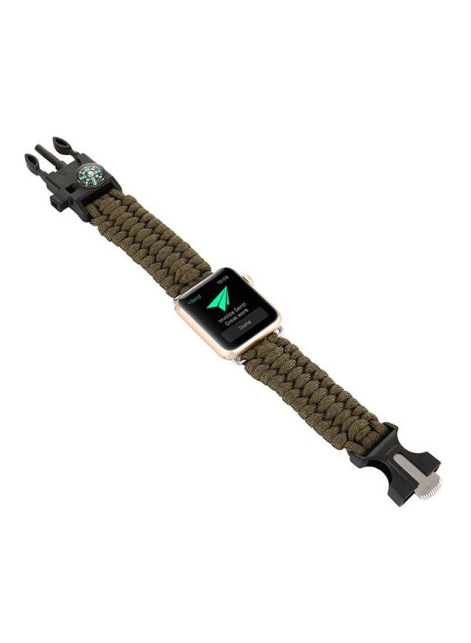 Voberry Replacement Band For Apple Watch Series 1/2 38mm Army Green - Image 3