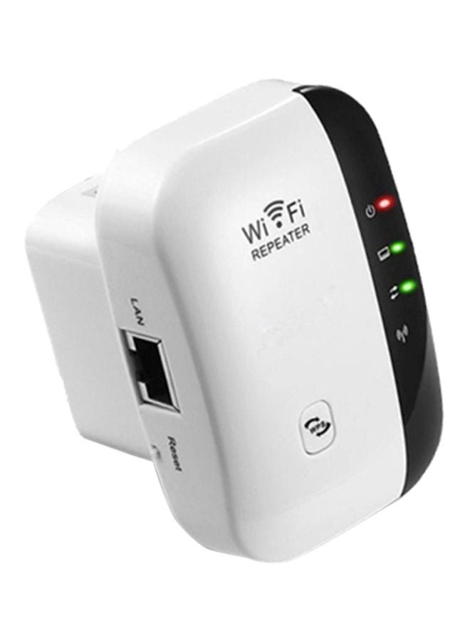 Bison - Bluetooth Wireless Wi-Fi Repeater White/Black - Image 1