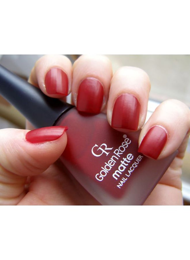 Golden Rose Matte Nail Lacquer #05  - Image 2