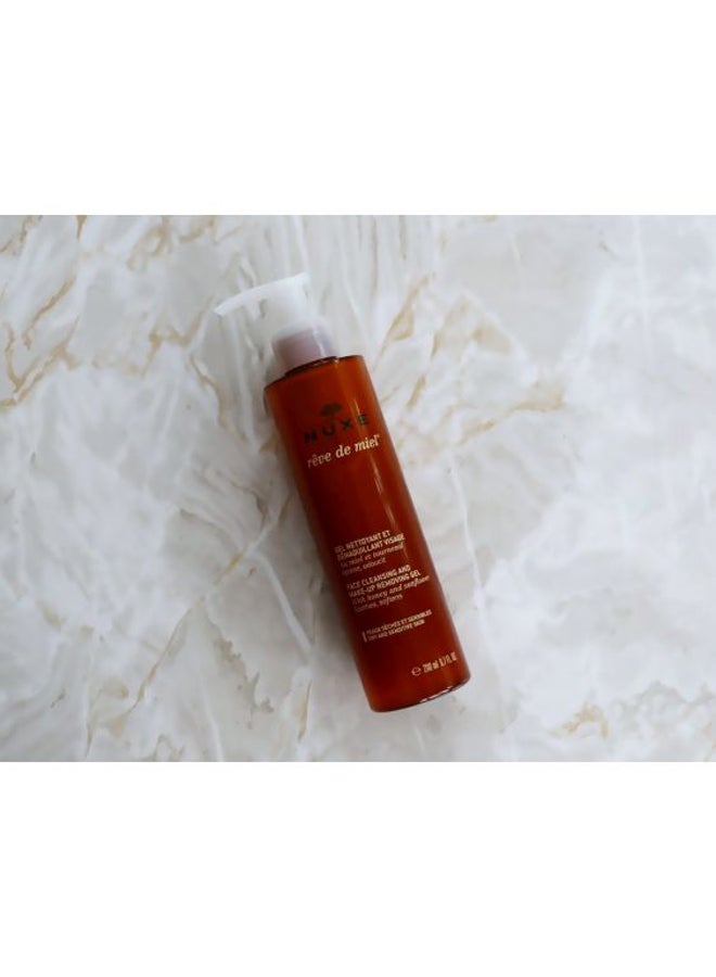 NUXE Reve de Miel Face Cleansing and Make-Up Removing Gel Clear  - Image 4