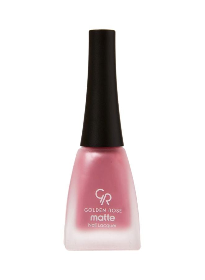 Golden Rose Matte Nail Lacquer 18 Pink - Image 1
