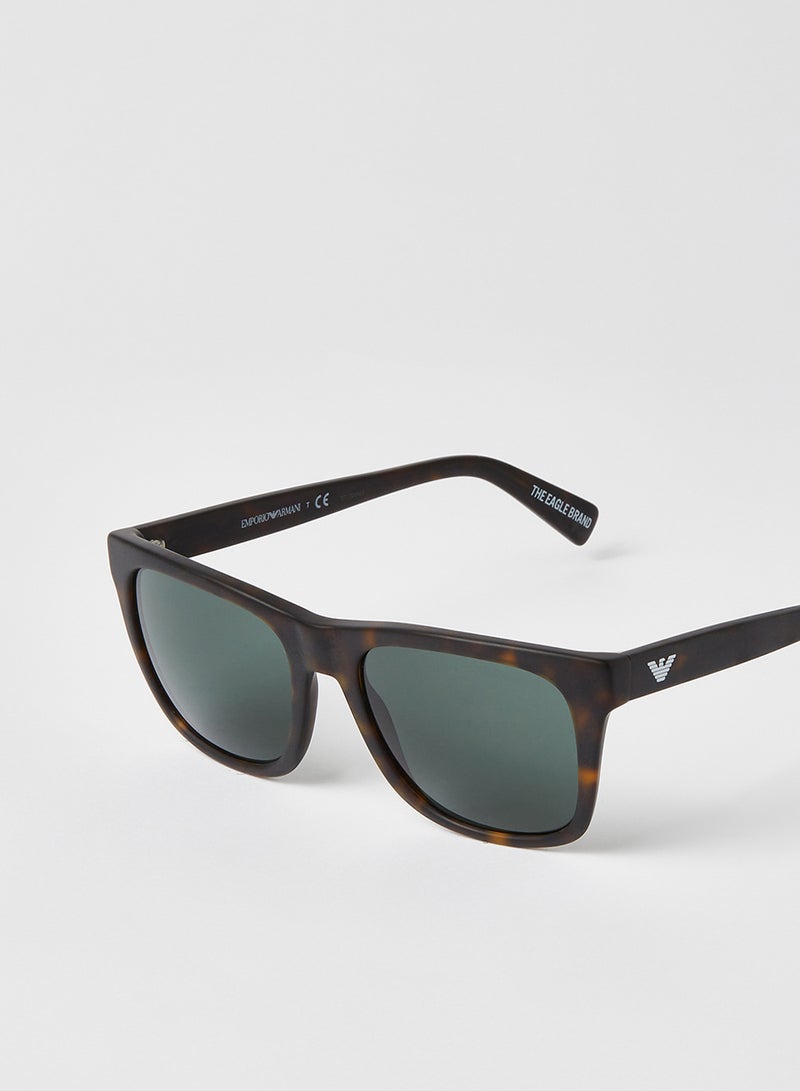 EMPORIO ARMANI Men's Square Sunglasses EA4142-508971-55 - Image 3