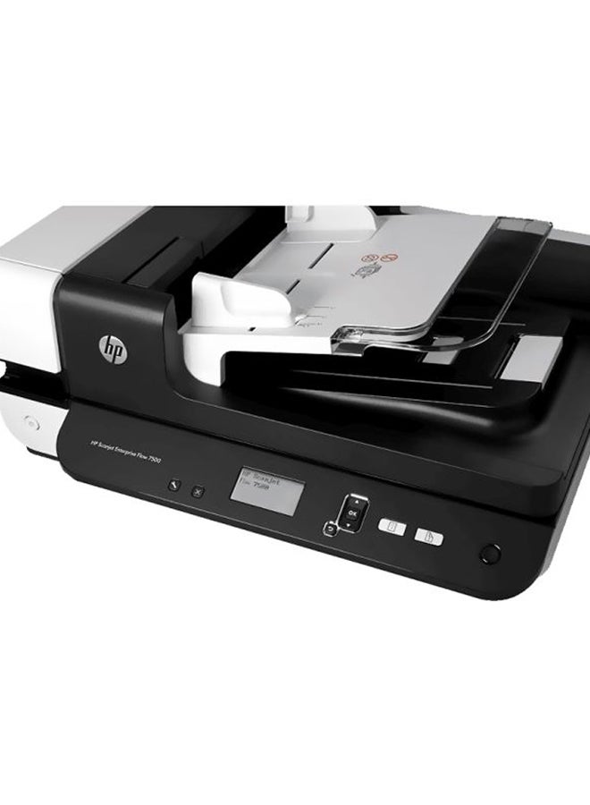 HP ScanJet Enterprise Flow 7500 Flatbed Scanner White/Black - Image 5