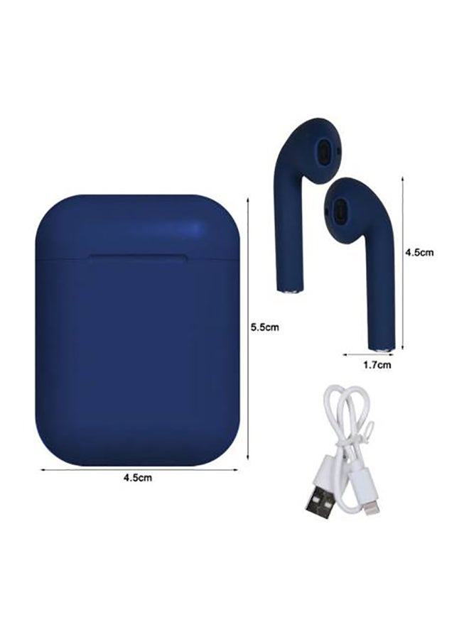 BSNL - inPods 12 Bluetooth In-Ear Earphones With Charging Case Dark Blue - Image 1