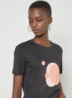 Sivvi x GenM Graphic Print T-Shirt Black  - Image 3