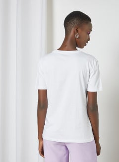 Sivvi x GenM Graphic Print T-Shirt White  - Image 4