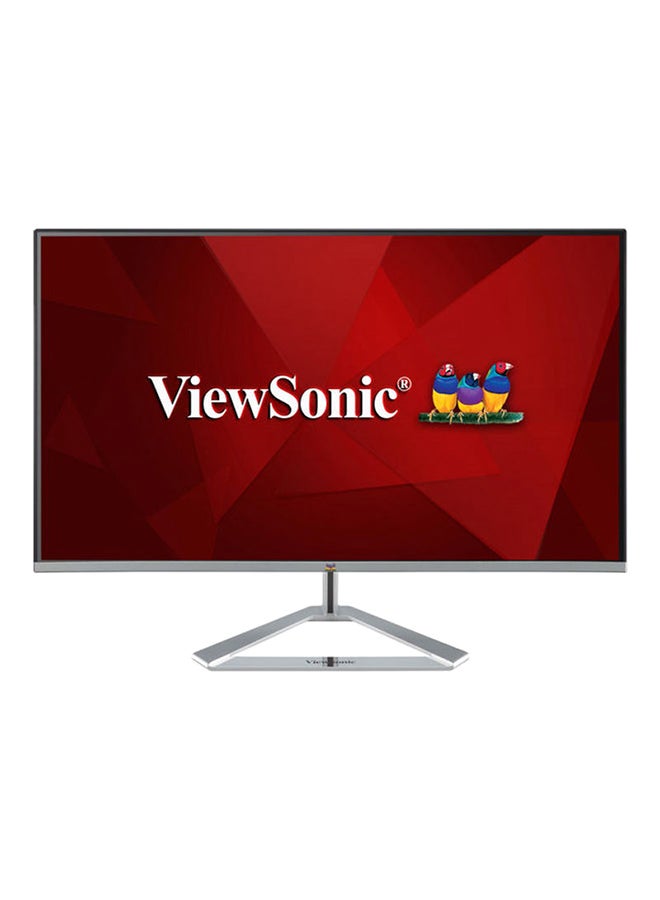 ViewSonic - 23.8 inch IPS Full HD Monitor With 75Hz and 2xHDMI, Eye Care for Work and Entertainment at Home VX2476-SH 21.2x15.8x7.2inch Black/Silver - Image 1