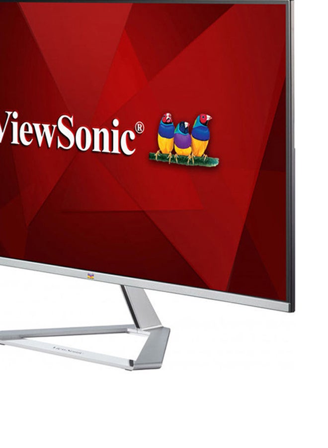 ViewSonic - 23.8 inch IPS Full HD Monitor With 75Hz and 2xHDMI, Eye Care for Work and Entertainment at Home VX2476-SH 21.2x15.8x7.2inch Black/Silver - Image 1