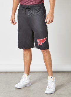 Jet Black/Red