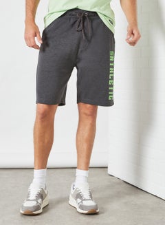 Charcoal Melange/Green