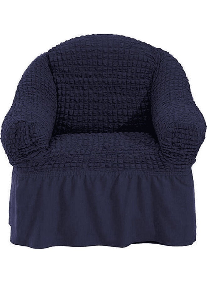Arabest One Seater Sofa Cover Dark Blue 