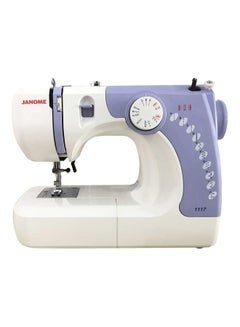 Janome Household Sewing Machine White/Purple  - Image 1