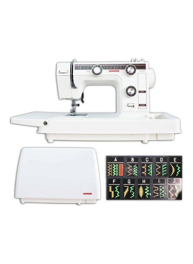 جانوم ماكينة خياطة منزلية أبيض/رمادي - Image 1