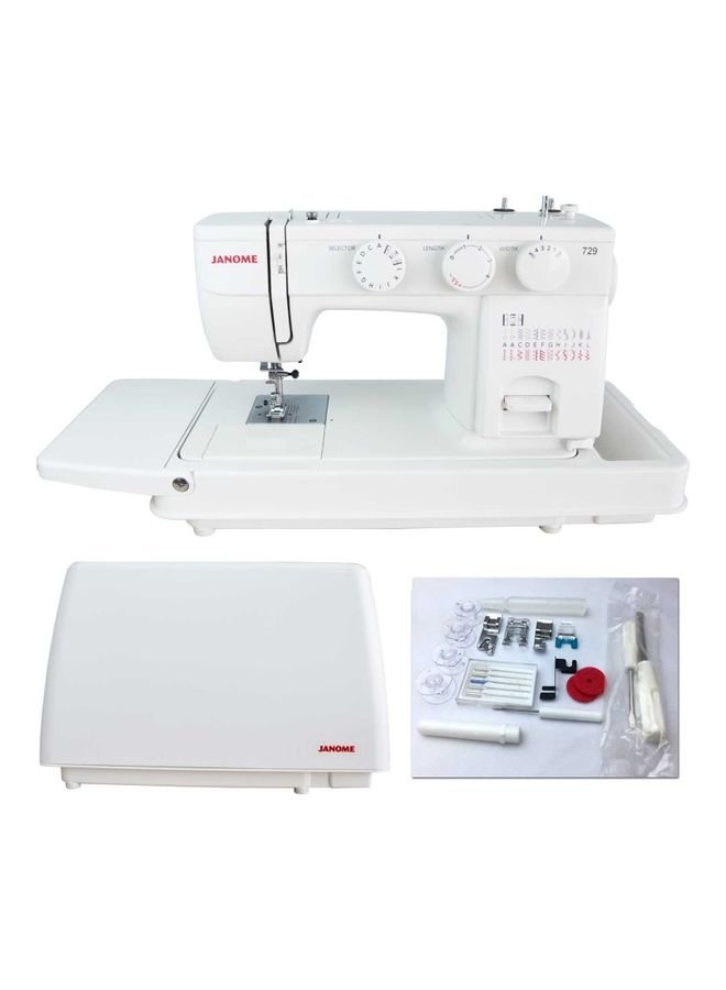 جانوم ماكينة خياطة منزلية أبيض - Image 1