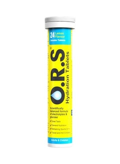 O.R.S Lemon Flavour Hydration Tablets 