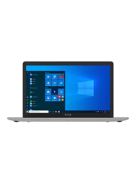 Zed Air CX5 With 15.6-Inch FHD Display, Intel Core i5, 4GB RAM, 1TB HDD, Camera, Type-C Data, Windows 10, Arabic-English English/Arabic Silver