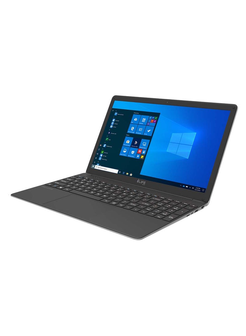 Zed Air CX5 With 15.6-Inch FHD Display, Intel Core i5, 4GB RAM, 1TB HDD, Camera, Type-C Data, Windows 10, Arabic-English English/Arabic Silver