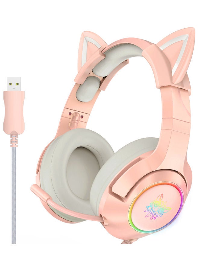 onikuma - Wired Gaming Headset with Microphone and RGB LED Light - Image 1