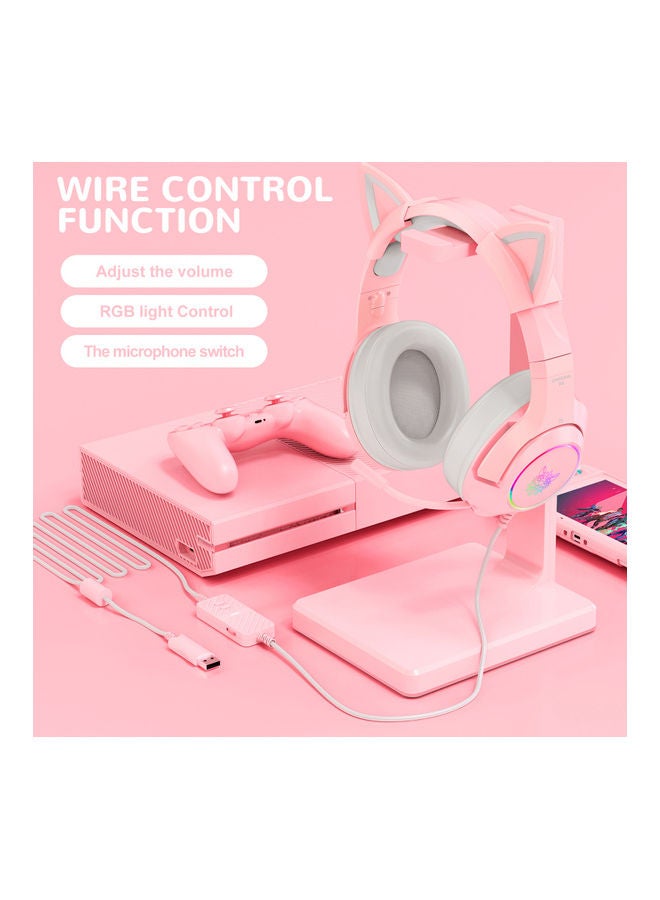 onikuma - Wired Gaming Headset with Microphone and RGB LED Light - Image 1