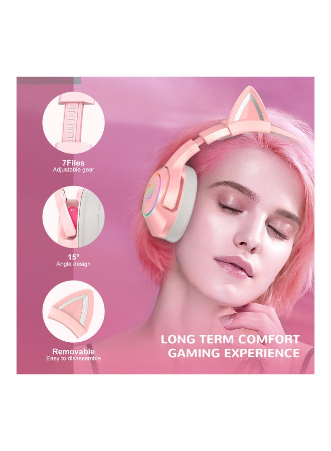 onikuma - Wired Gaming Headset with Microphone and RGB LED Light - Image 1