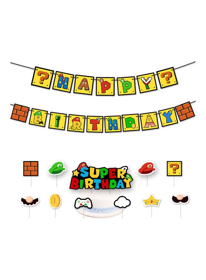 Mario Party Kids Birthday Party Decoration Pack  - Image 3