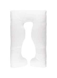 Moon U-Shaped Full Body Pregnancy Pillow Cotton white 100x25x152cm  - Image 5