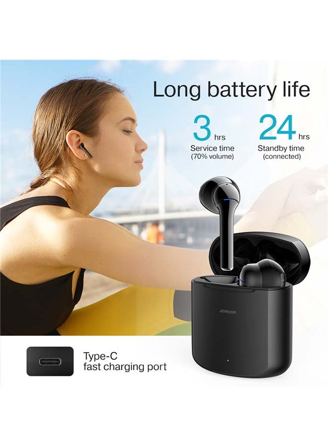 JOYROOM True Wireless Earbuds With Hi-Fi Stereo Black  - Image 4
