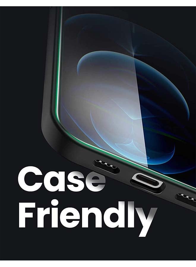 Ugreen - iPhone 12 Pro Max Screen Protector 2 Pack Tempered Glass Screen Protector Anti-Scratch with Alignment Frame Bubble Free Scratch Resistant  6.7 Inch clear - Image 1
