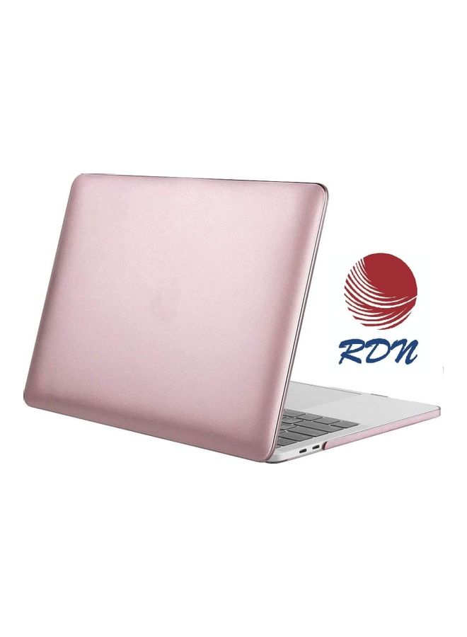 RDN - Classic Series Rubberized Hard Case Compatible Older Generation MacBook Air 13" A1369 and A1466 Release 2010-2017 Rose Gold - Image 1