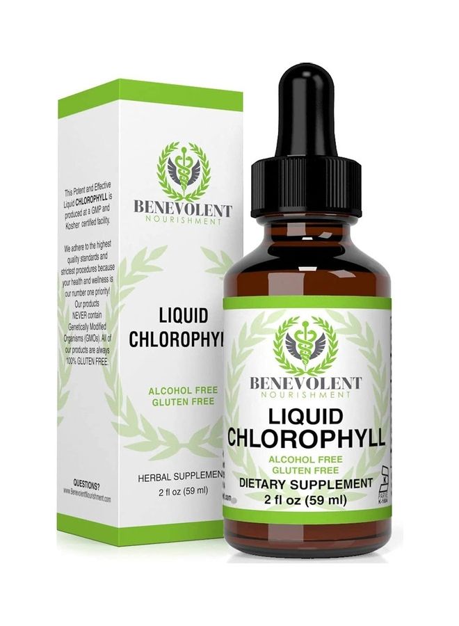 BENEVOLENT NOURISHMENT - Organic Liquid Chlorophyll 2 ounce - Image 1