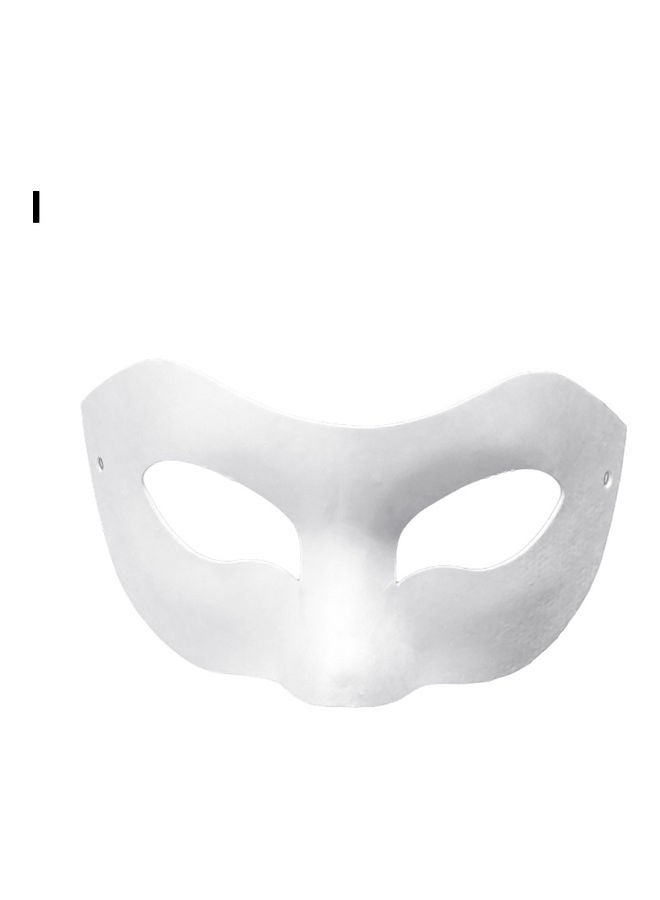 Blank Colored Painting Masquerade Cosplay Pulp Mask