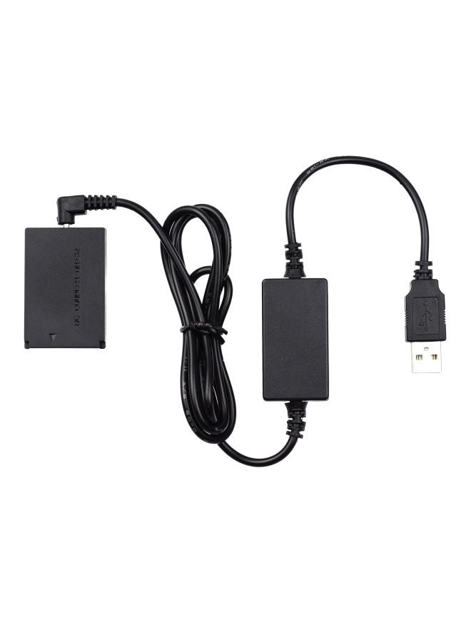 DC Coupler Dummy Battery With USB DC Converter Power Cable Black - v1622358400/N46367382A_3