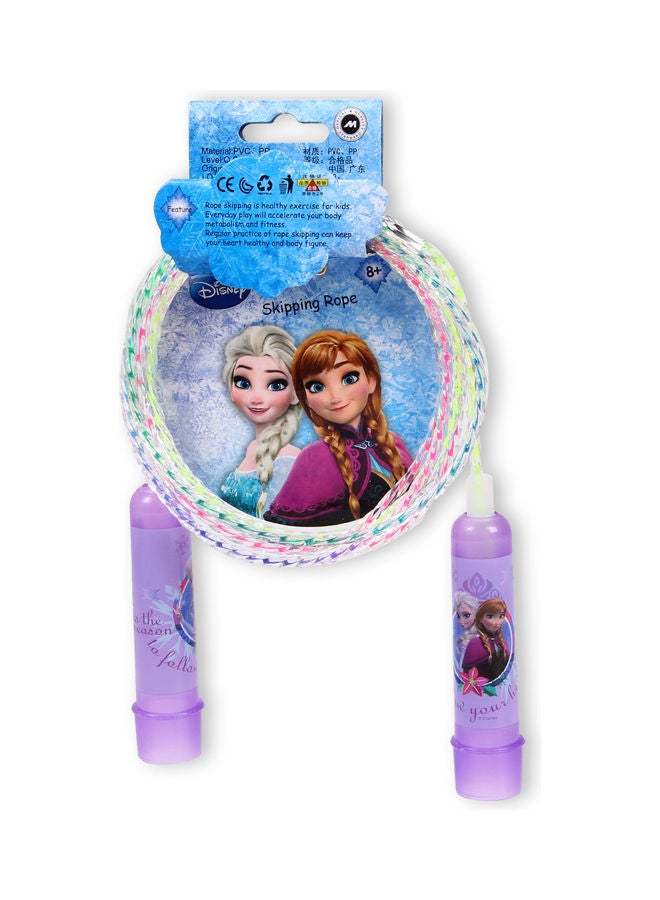Mesuca Frozen Plastic Rainbow Jump Rope - Image 1