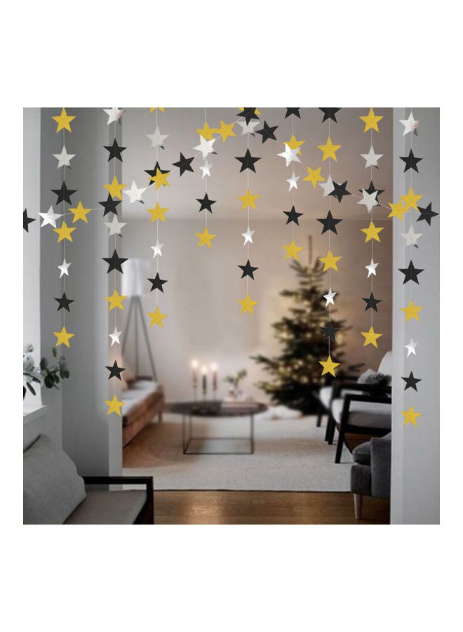 Glitter Stars Garland Ornament - Image 2