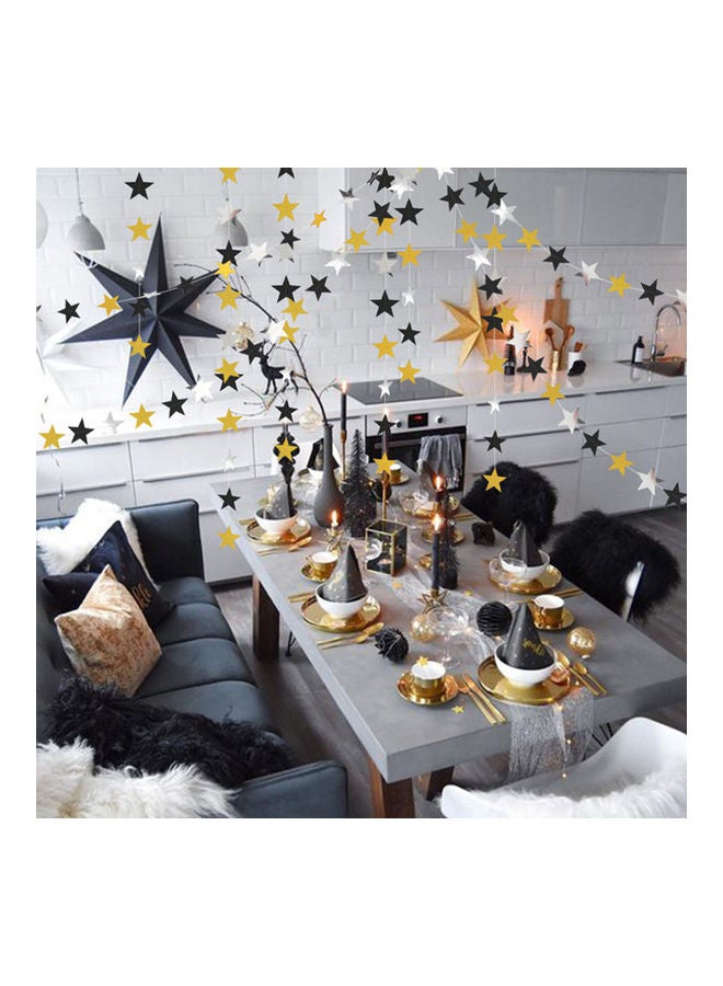 Glitter Stars Garland Ornament - Image 3