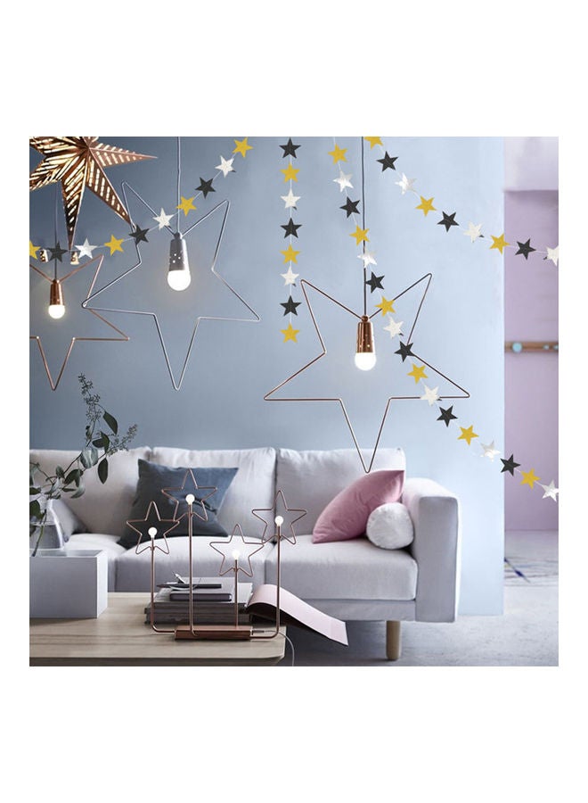 Glitter Stars Garland Ornament - Image 4