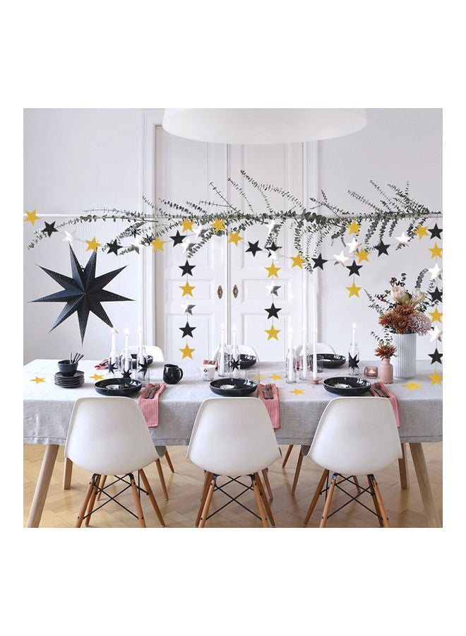 Glitter Stars Garland Ornament - Image 5