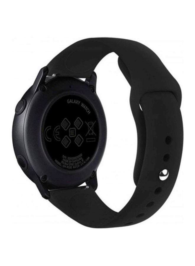 مارجون سوار بديل من السيليكون لساعة سامسونج جالاكسي أكتيف/أكتيف 2 مقاس 40/44 مم أسود - Image 3