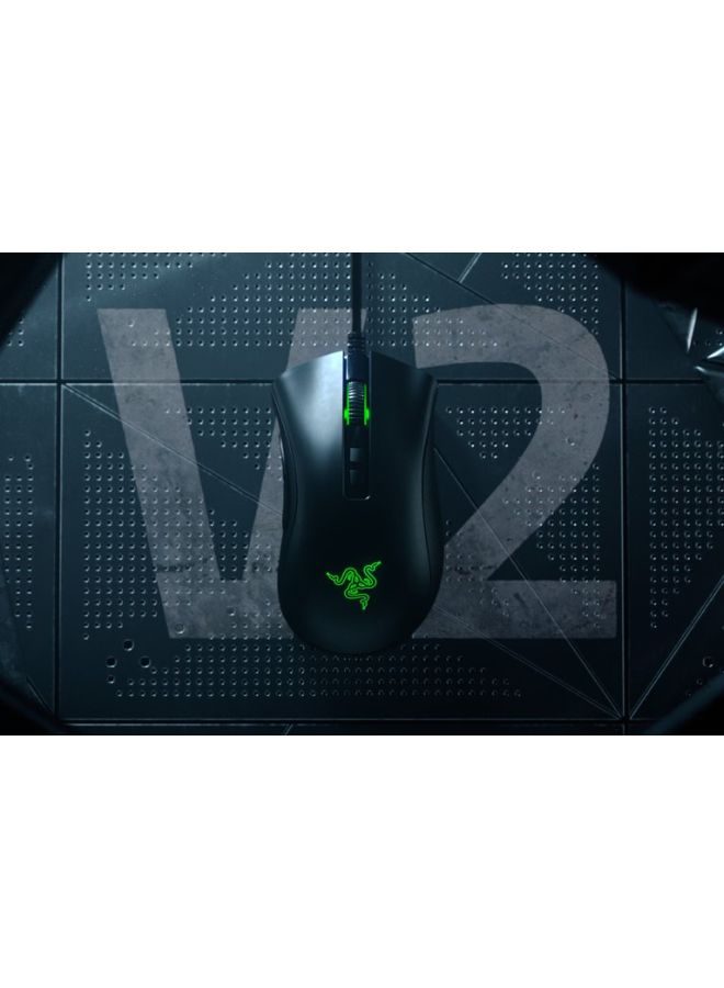 DeathAdder Essential Wired Gaming Mouse Black/Green - v1622359844/N45746343A_3