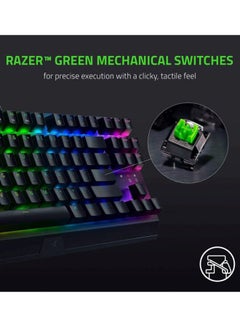 RAZER BlackWidow V3 Tenkeyless - Mechanical Wired Gaming Keyboard Black - US Layout  - Image 2
