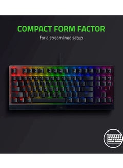 RAZER BlackWidow V3 Tenkeyless - Mechanical Wired Gaming Keyboard Black - US Layout  - Image 3