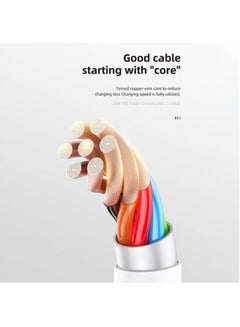 JOYROOM Type-c to Lightning PD Fast charging cable White  - Image 4