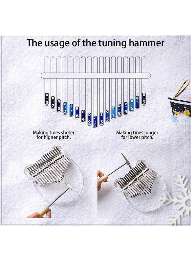 XiuWoo 17-Keys Kalimba Thumb Piano  - Image 3